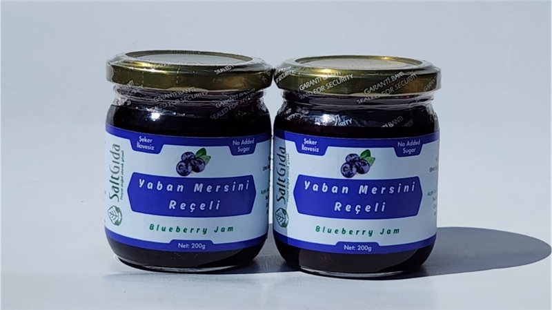 Şekersiz Yaban Mersini Reçeli 200gr x 2